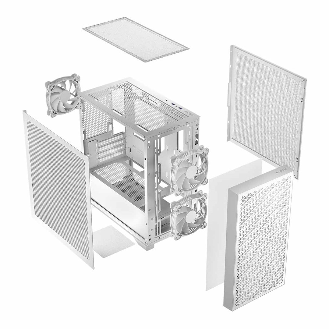 Karike kompjuteri Logic Concept Dart Pro Mini, Mini Tower, USB 3.0 USB C, e bardhë