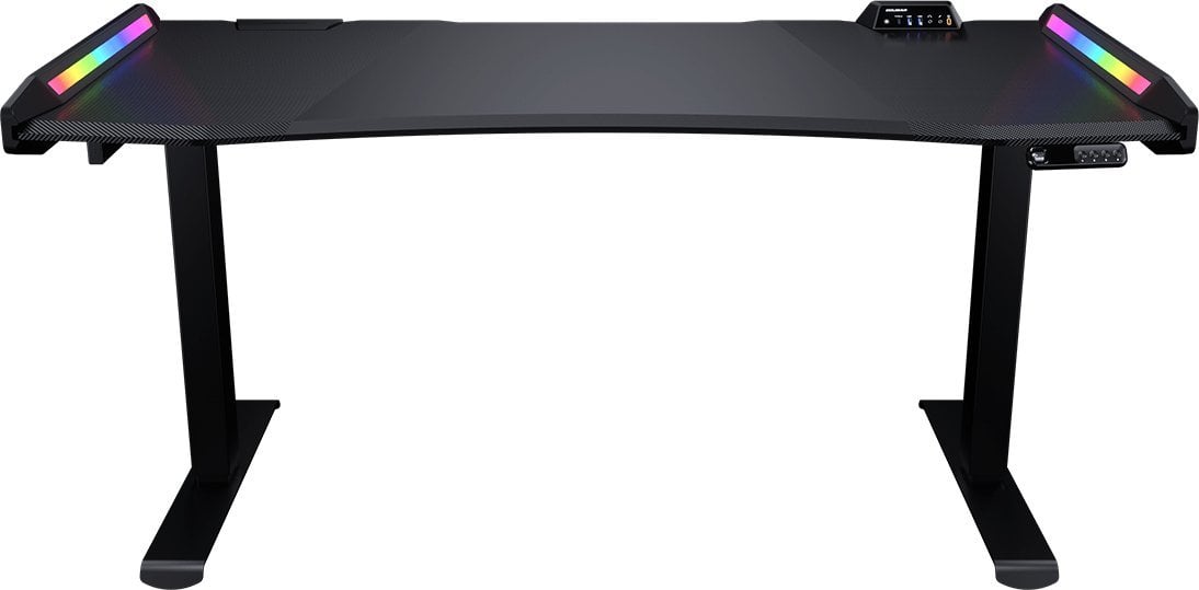 Tavolinë gaming Cougar E-MARS, elektrike, 150 x 75 cm, e zezë