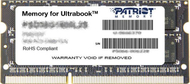 Memorie operative Patriot, 8GB, DDR3L SODIMM, 1600MHz, CL11 (PSD38G1600L2S) 