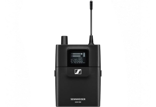 Sistem monitorimi in ear Sennheiser XSW IEM SET, wireless, për skenë, i zi