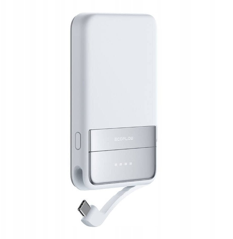 Karikues portativ EcoFlow RAPID Magnetic Power Bank, 10000mAh, 15W wireless, me magnet