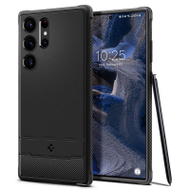Mbështjellëse për Samsung Galaxy S23 Ultra Spigen Rugged Armor, e zezë