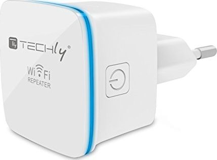 Përsëritës sinjali Wi-Fi Techly, I-WL-REPEATER7, N300, i bardhë