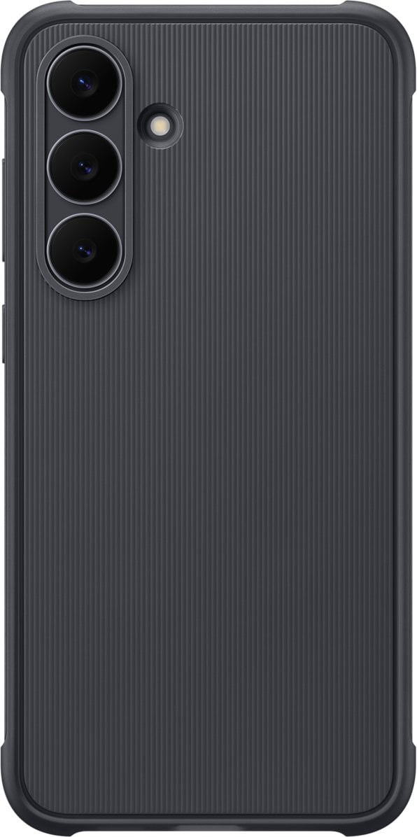 Futrollë mbrojtëse Samsung Rugged për Galaxy S25 FE, rezistente ndaj goditjeve, e zezë