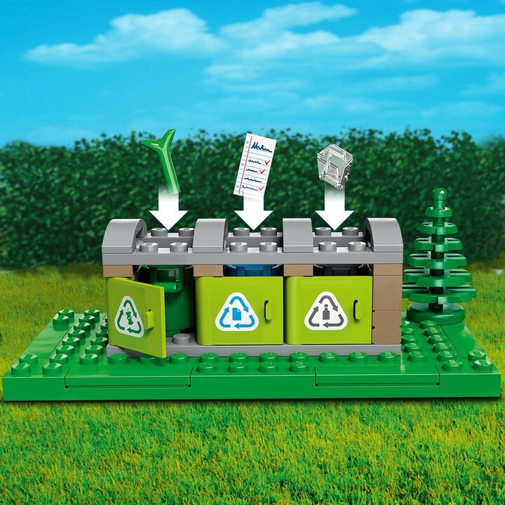 Set LEGO® City 60386 Garbage truck, 261 pjesë