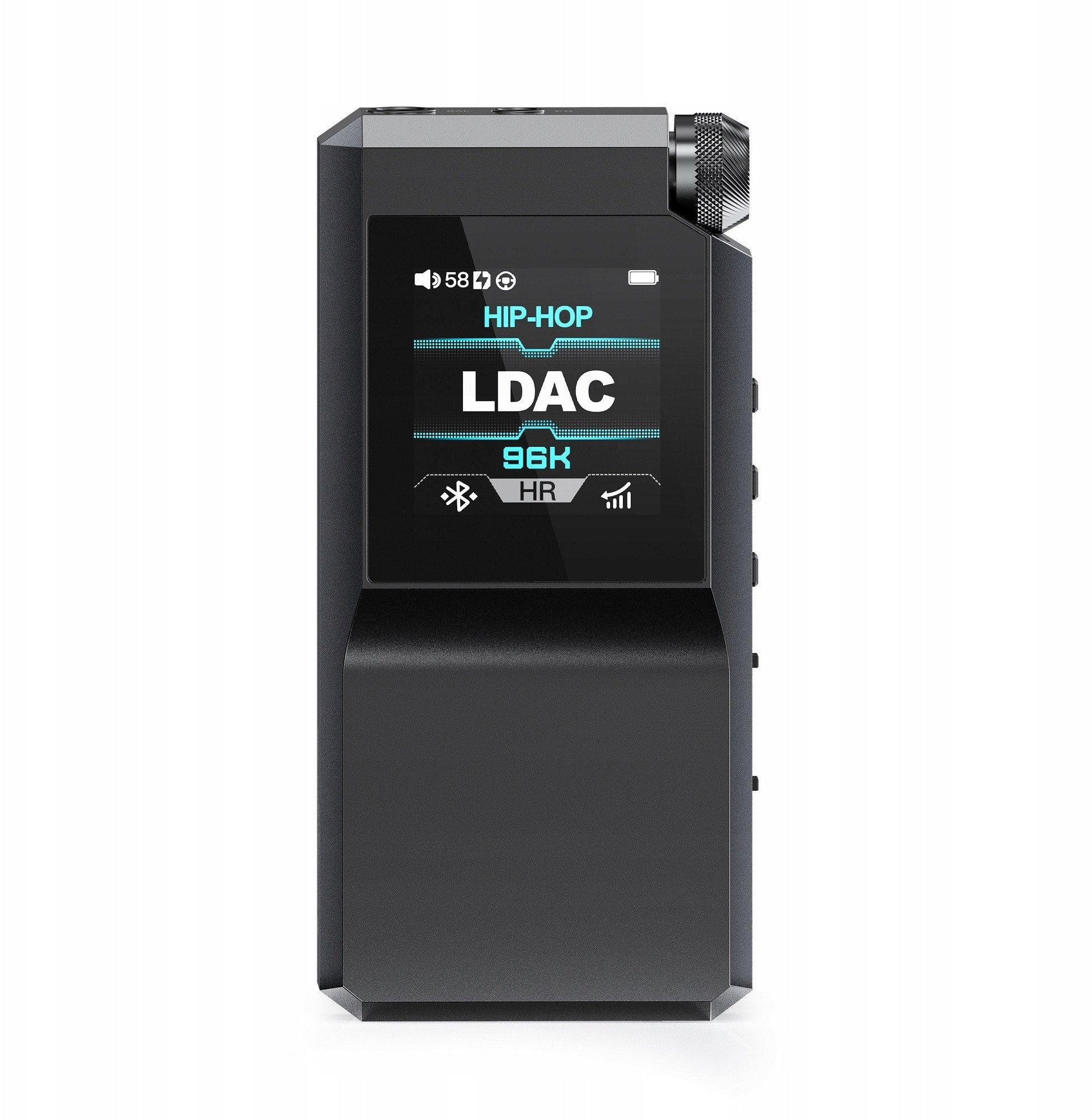 Засилувач за слушалки FiiO BTR17, USB Hi Res DAC, Bluetooth LDAC, црн