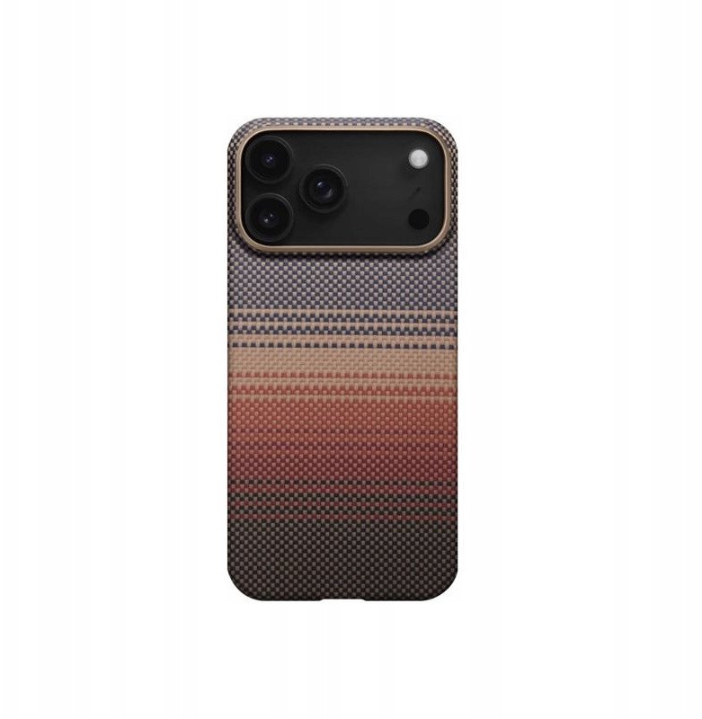 Kllëf telefoni PITAKA Ultra Slim, për iPhone 17 Pro, Sunset