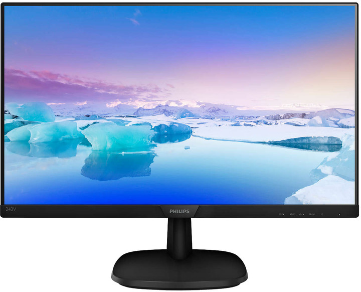 Monitor Philips 243V7QDAB, 23.8" Full HD, LED, i zi