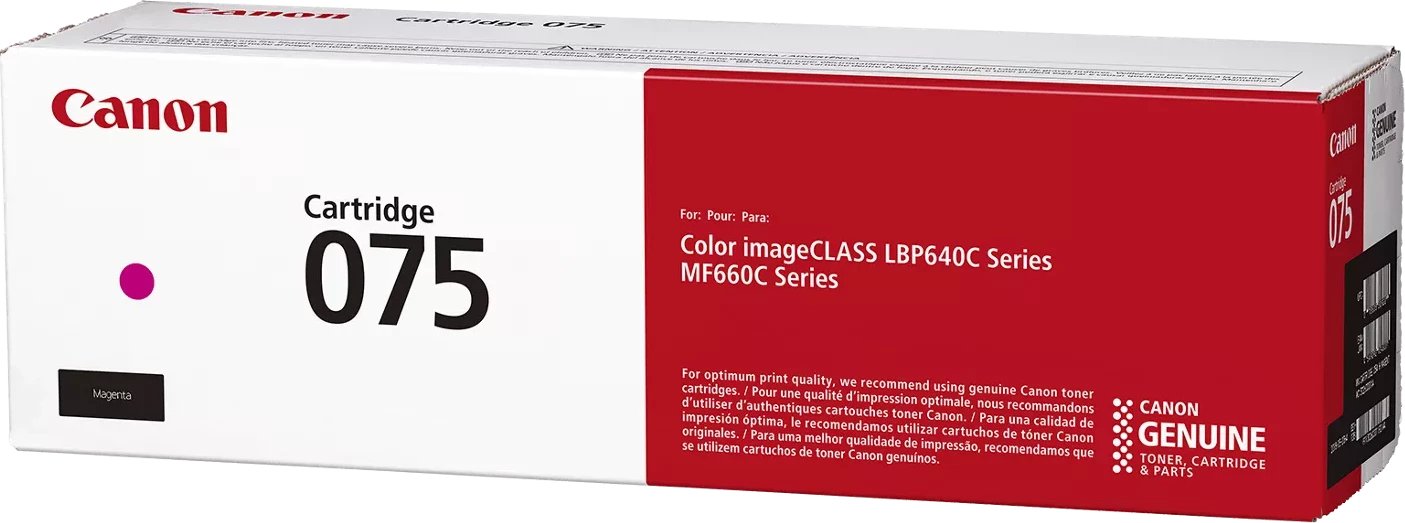 Toner Canon 075, magenta, kapacitet standard, origjinal
