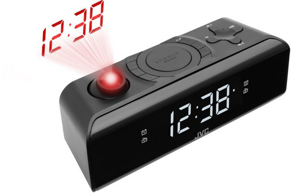 Radio JVC RA-E211B, e zezë