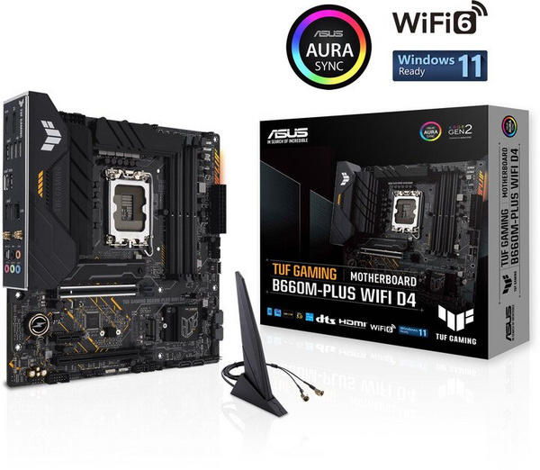 [OUTLET] Pllakë amë ASUS TUF GAMING B660M-PLUS WIFI D4 (DDR4) - Intel B660