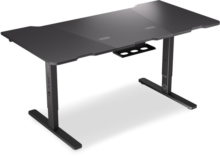 Tavolinë Endorfy Atlas L, e zezë