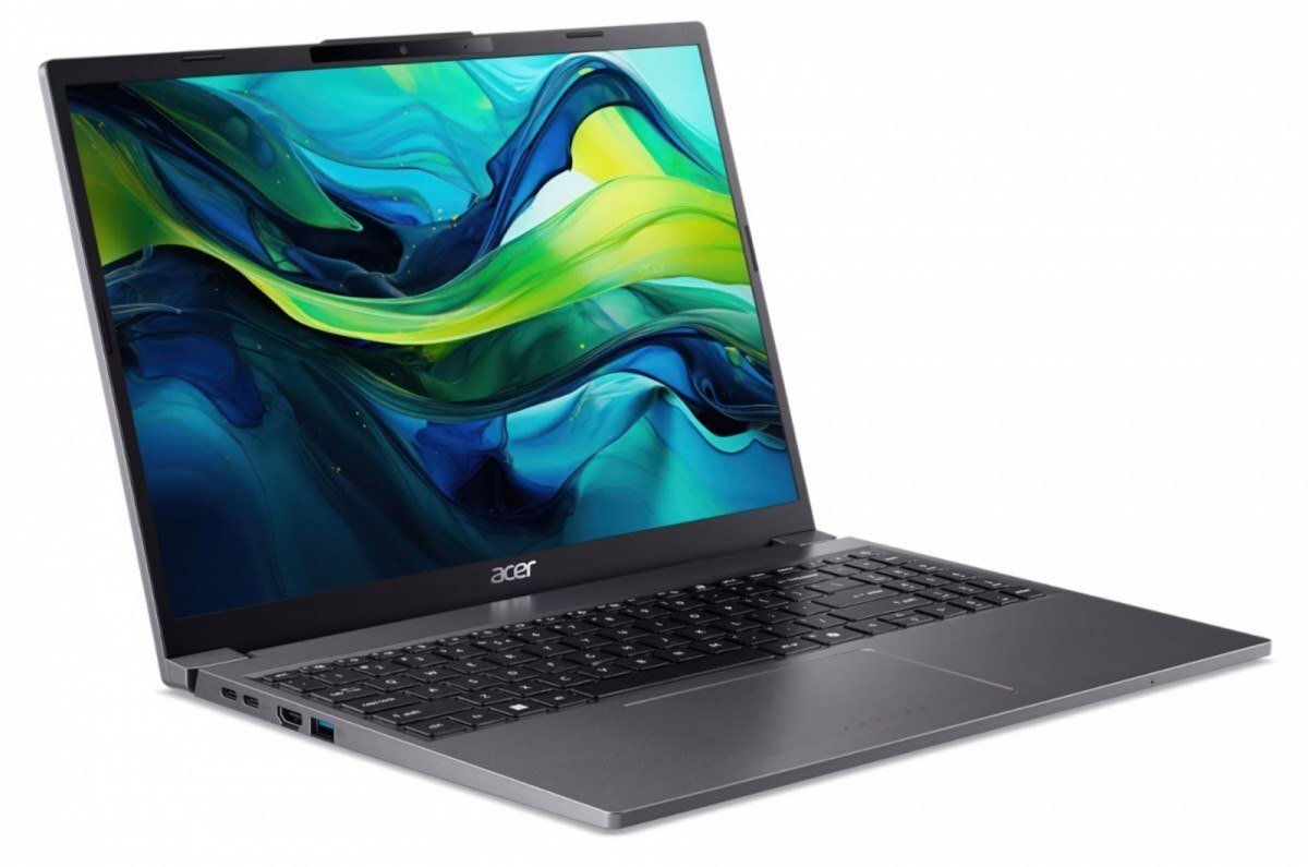 Laptop Acer Aspire Go 15, Intel Core i5 1334U, 15.3" WUXGA, 16GB RAM, gri