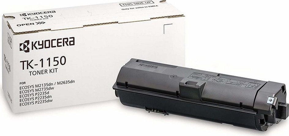 Toner origjinal Kyocera TK-1150, për printer, i zi