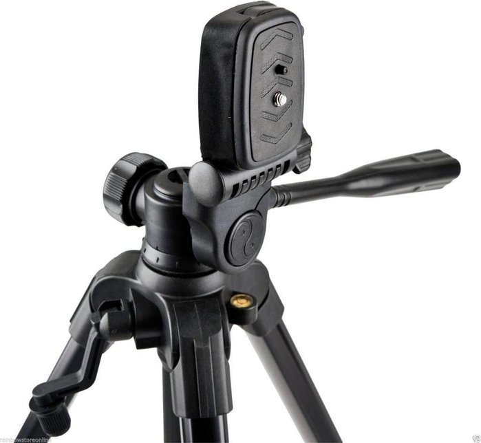 Tripod fotografik Benro T800EX, alumin, për foto dhe video, i zi