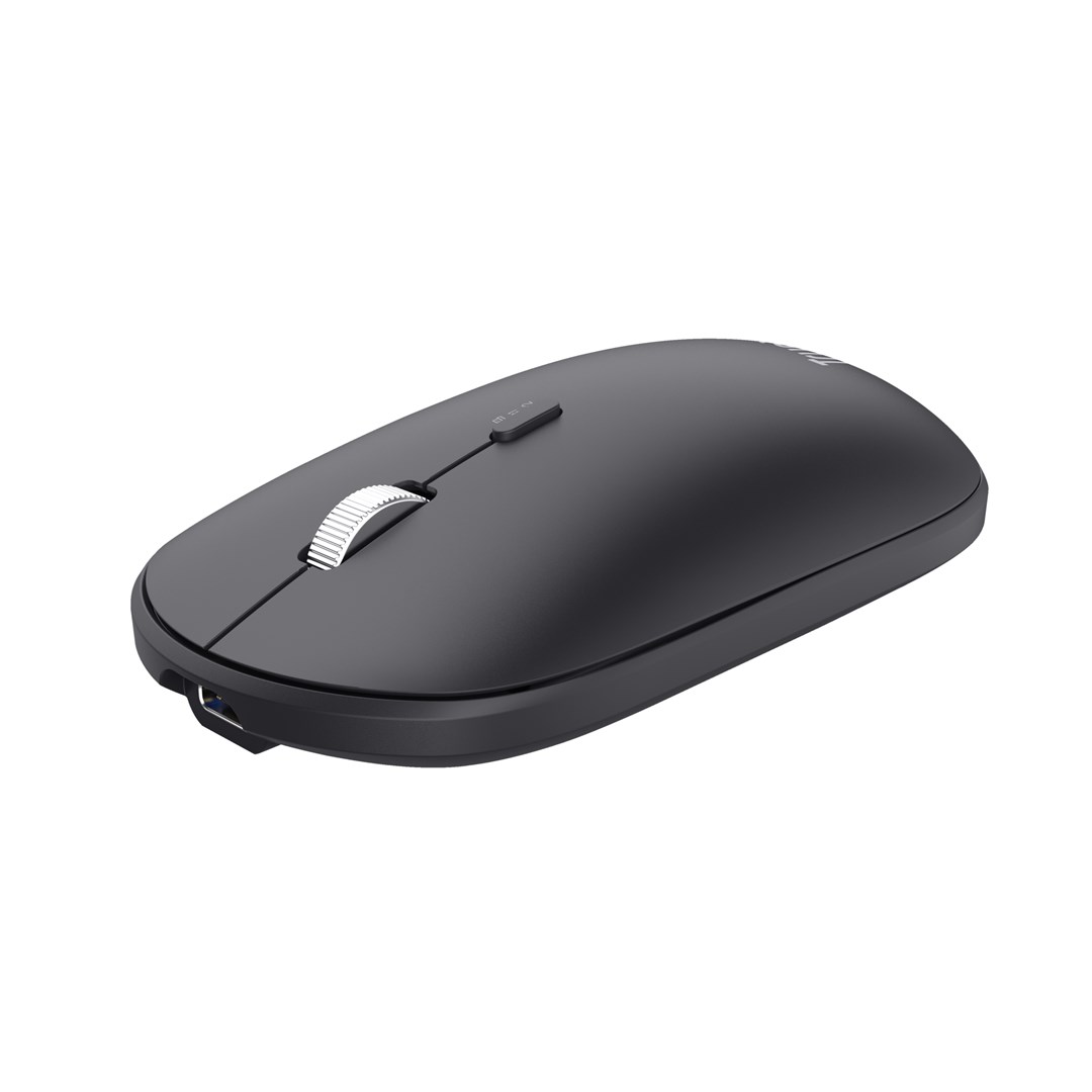 Set tastierë dhe maus Lyra Multi-Device, Wireless, USB/Bluetooth, i zi