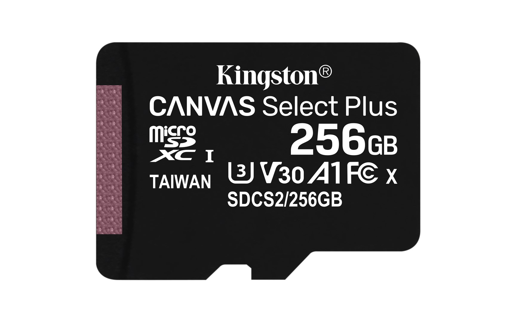 Kartë e memories Kingston Canvas Select Plus, MicroSDXC, 256 GB, Class 10