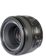Objektiv fotografik Yongnuo 50mm f/1.8, për Nikon, autofokus, i zi