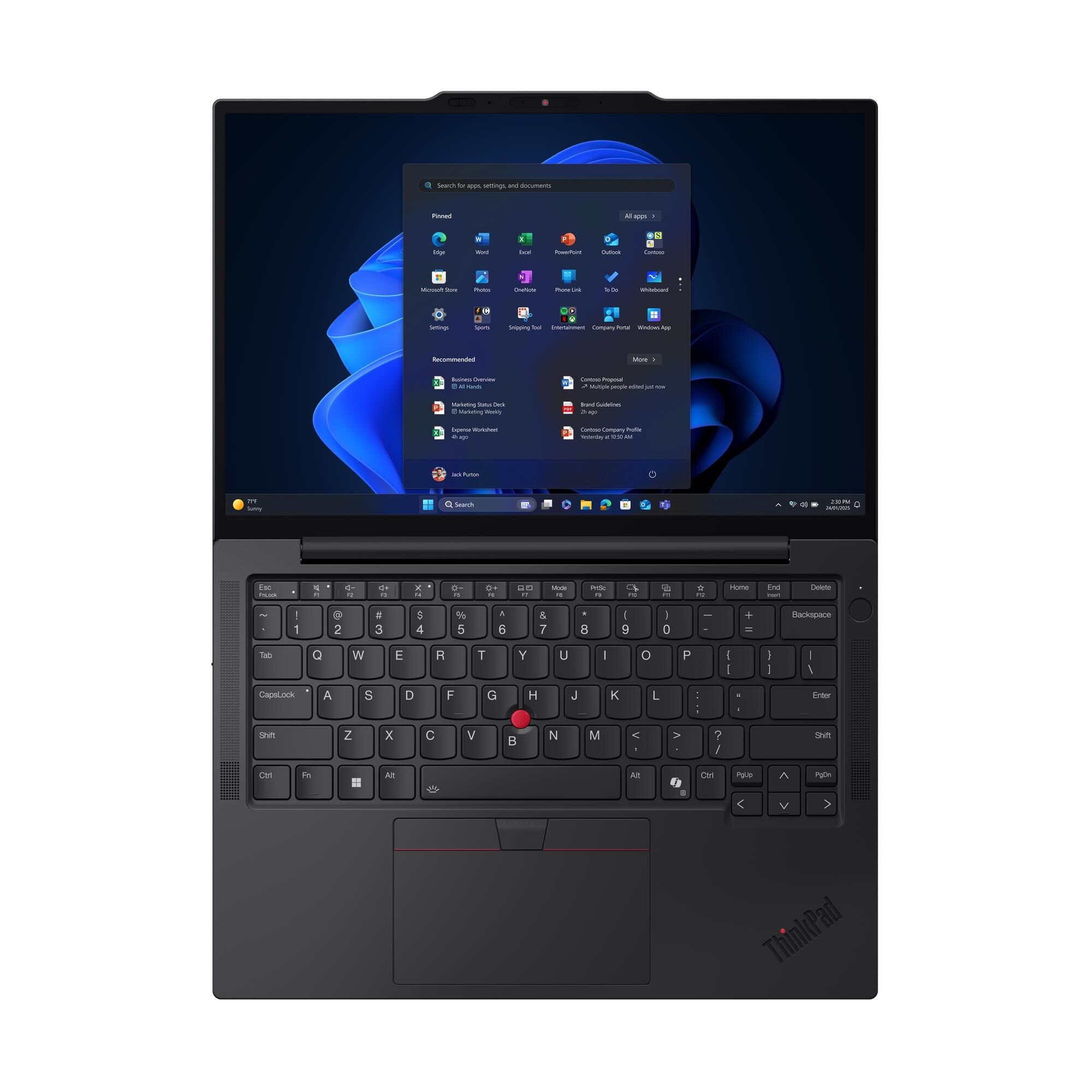 Laptop Lenovo ThinkPad X13 Gen 6, Intel Core Ultra 5, 13.3" WUXGA, 16GB RAM, 512GB SSD
