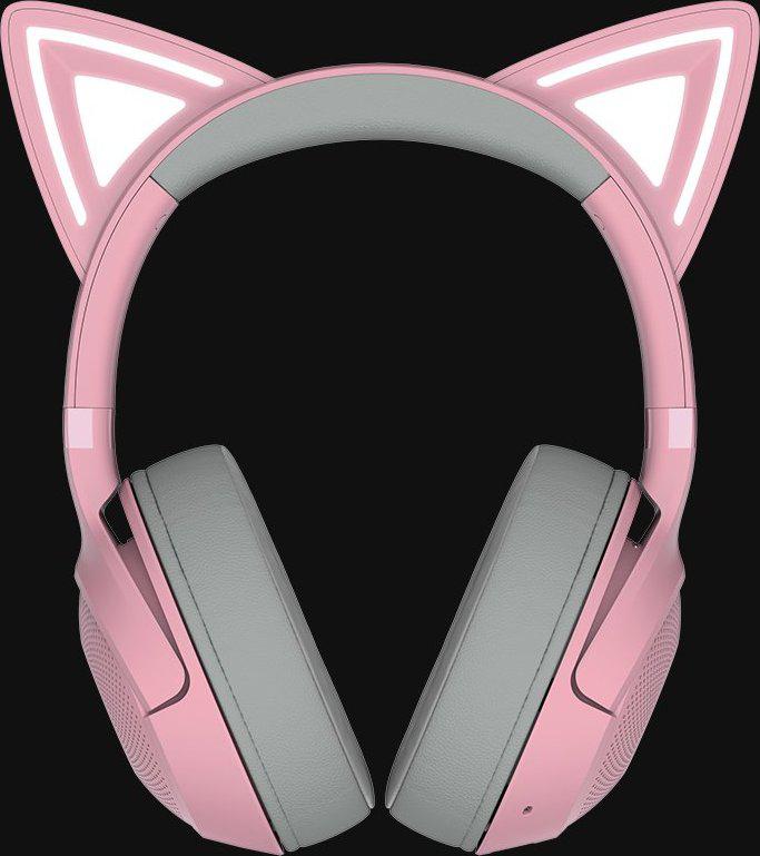 Kufje gaming Razer Kraken Kitty V2, pa tela, Bluetooth, rozë 9