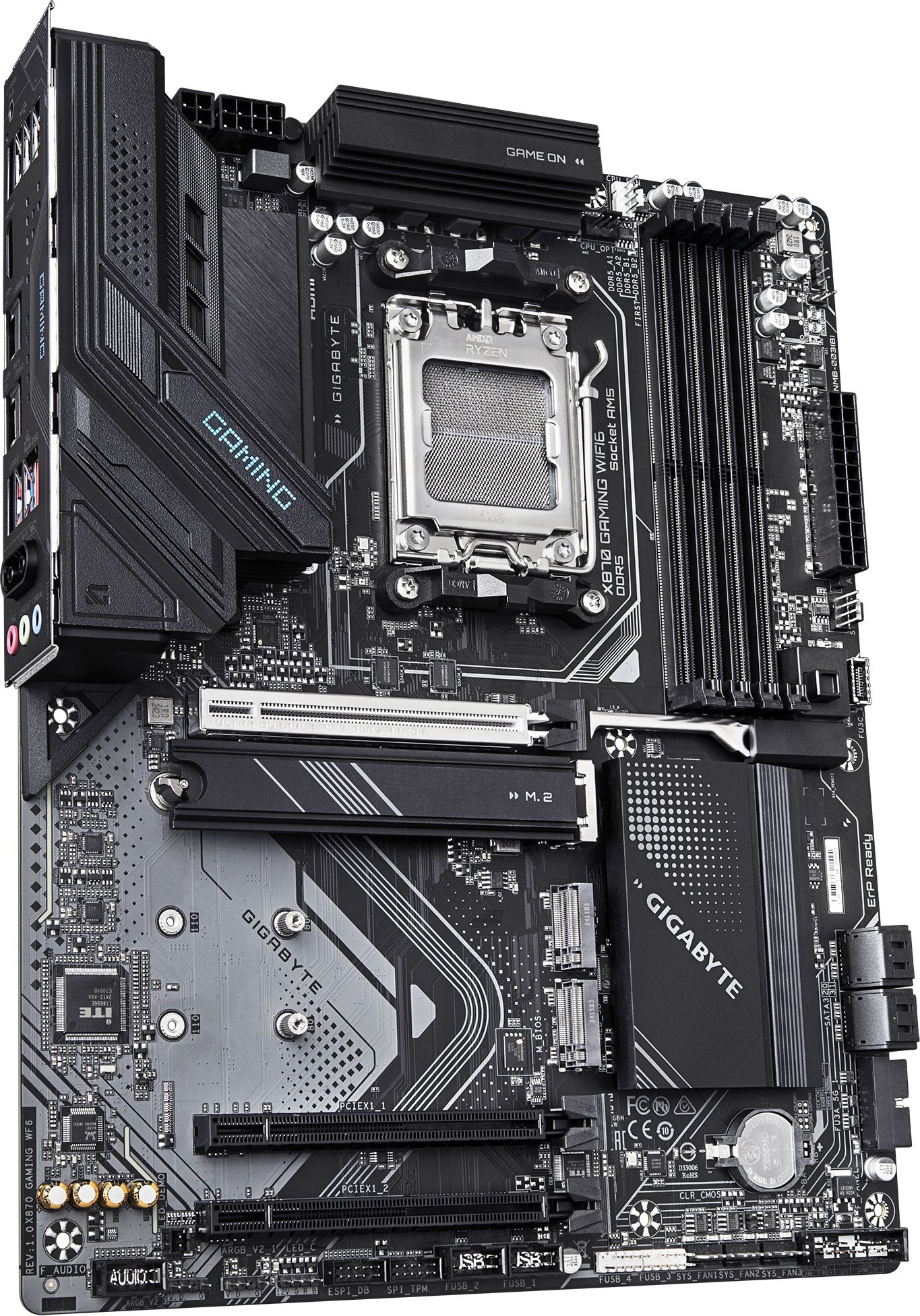 Pllakë amë Gigabyte X870 Gaming WiFi 6, DDR5, PCIe 5.0, ATX