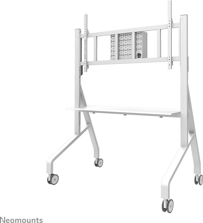 Karrocë TV Neomounts FL50-575WH1 MOVE Go XL, 65-110", me rrota, e bardhë