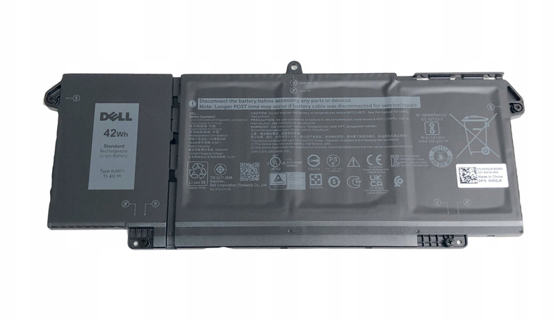 Bateri origjinale Dell Latitude 5320 2 in 1, 42Wh, Lithium ion, e zezë