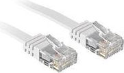 Мрежен кабел Lindy, 2 x RJ45, 5 m, бел