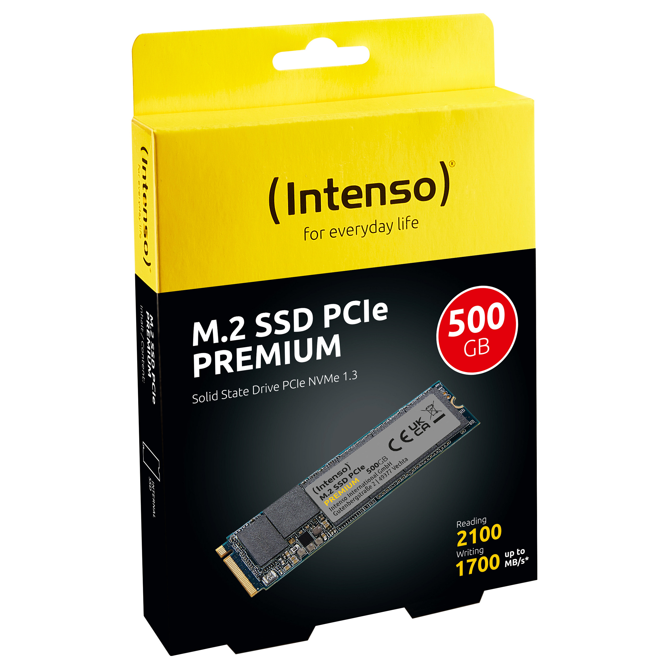 Disk SSD Intenso Premium, 500GB, M.2 NVMe PCIe 3.0 x4