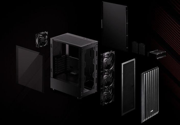 Kasë ADATA XPG Valor Storm, Midi Tower