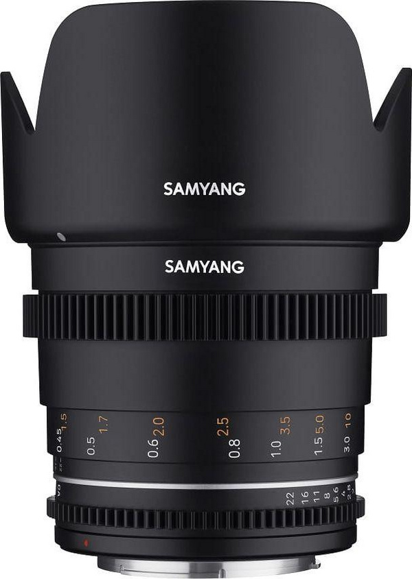 Objektiv Samyang Canon EF VDSLR MK2 50mm, F1.5, i zi