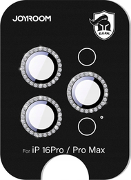 Mbrojtës kamerë Joyroom JR-MSJ0307, për iPhone 16 Pro dhe 16 Pro Max, xham Corning, i zi