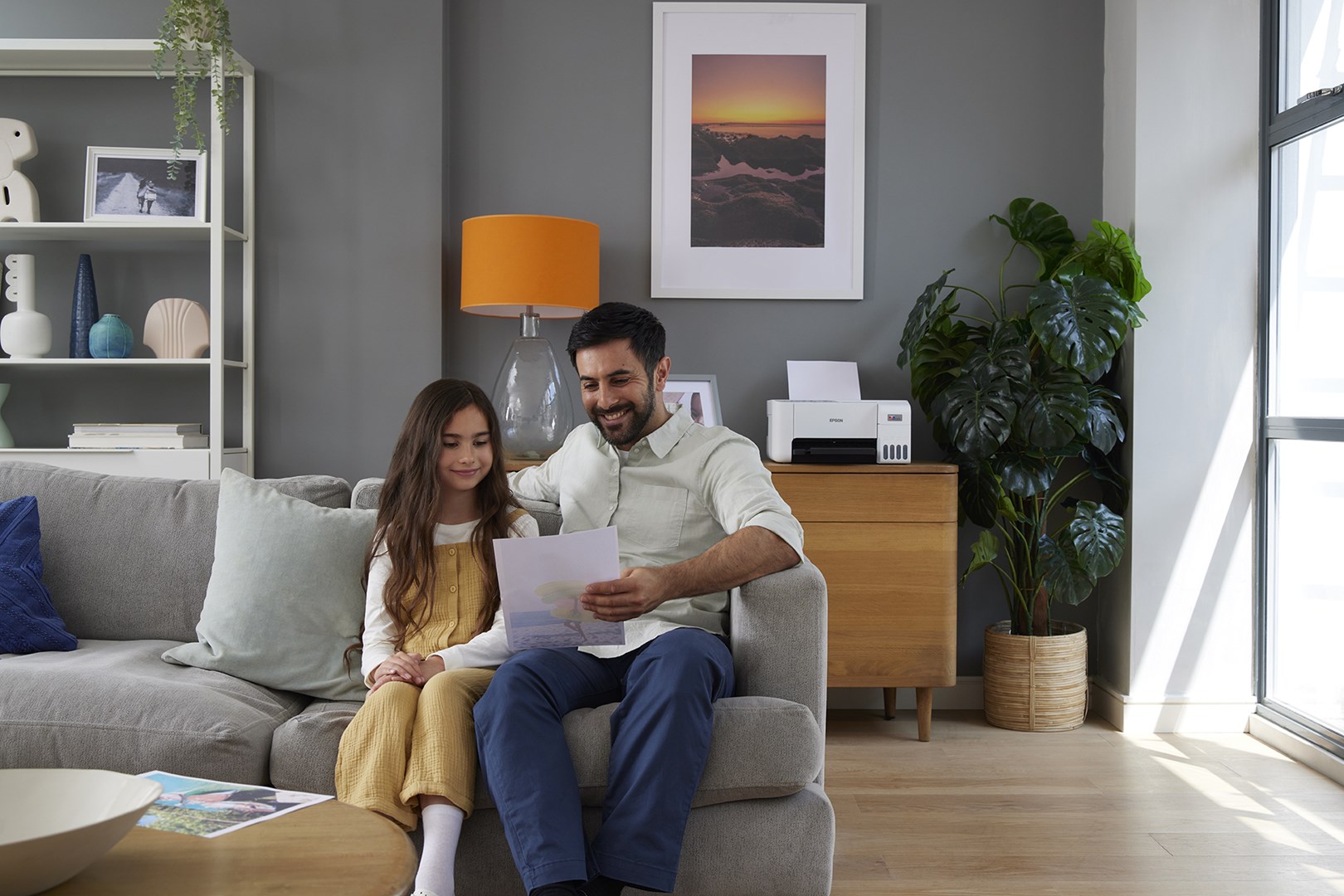 Printer multifunksional Epson L3256, Inkjet, i bardhë