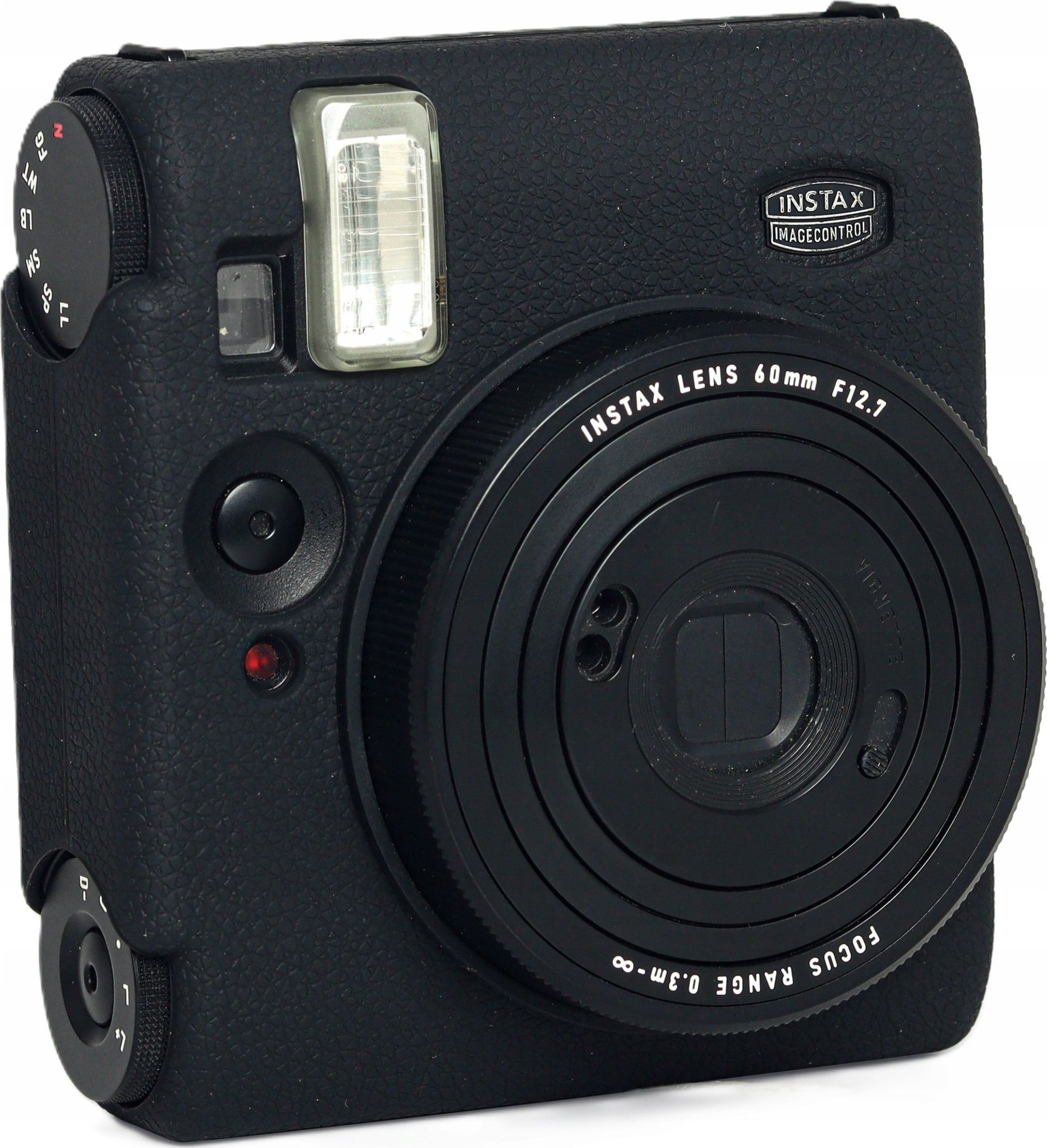 Mbulesë silikoni LoveInstant për Fujifilm Instax Mini 99, pouch mbrojtës, e zezë