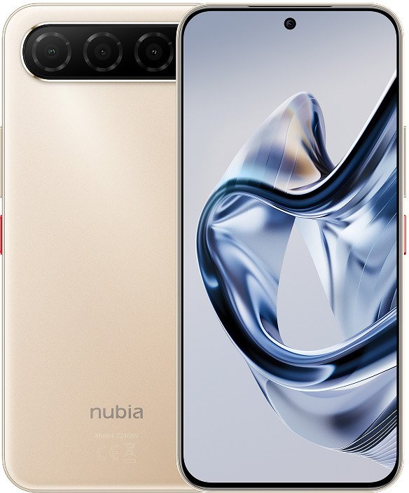 Telefoni Nubia Air, 256GB, ekran 6.78" AMOLED 120Hz, Titanium Desert