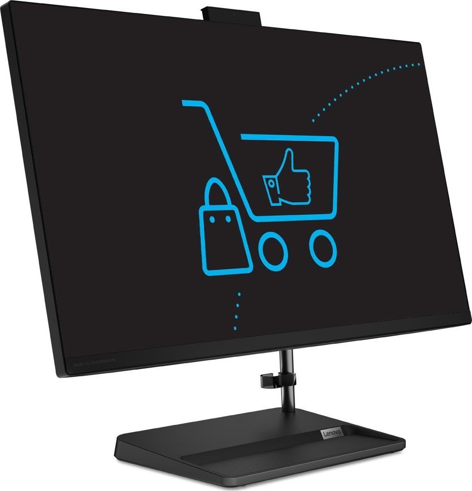 Kompjuter AIO Lenovo IdeaCentre 3 27IAP7, 27" FHD, i5 12‑gjeneratë, 16GB RAM, 512GB SSD, i zi
