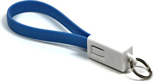 Lama Plus USB 2.0 Кабел, USB A Машки до MicroUSB Машки, 0.2 m, Сина