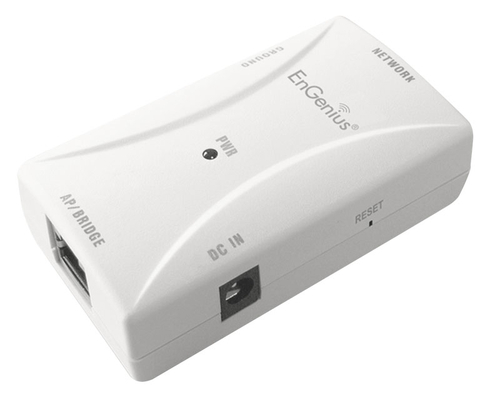 PoE injector EnGenius EPE-24R, 24V, për pajisje EnGenius, i zi