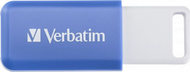 USB Verbatim V DataBar, 64GB, USB 2.0, i kaltër