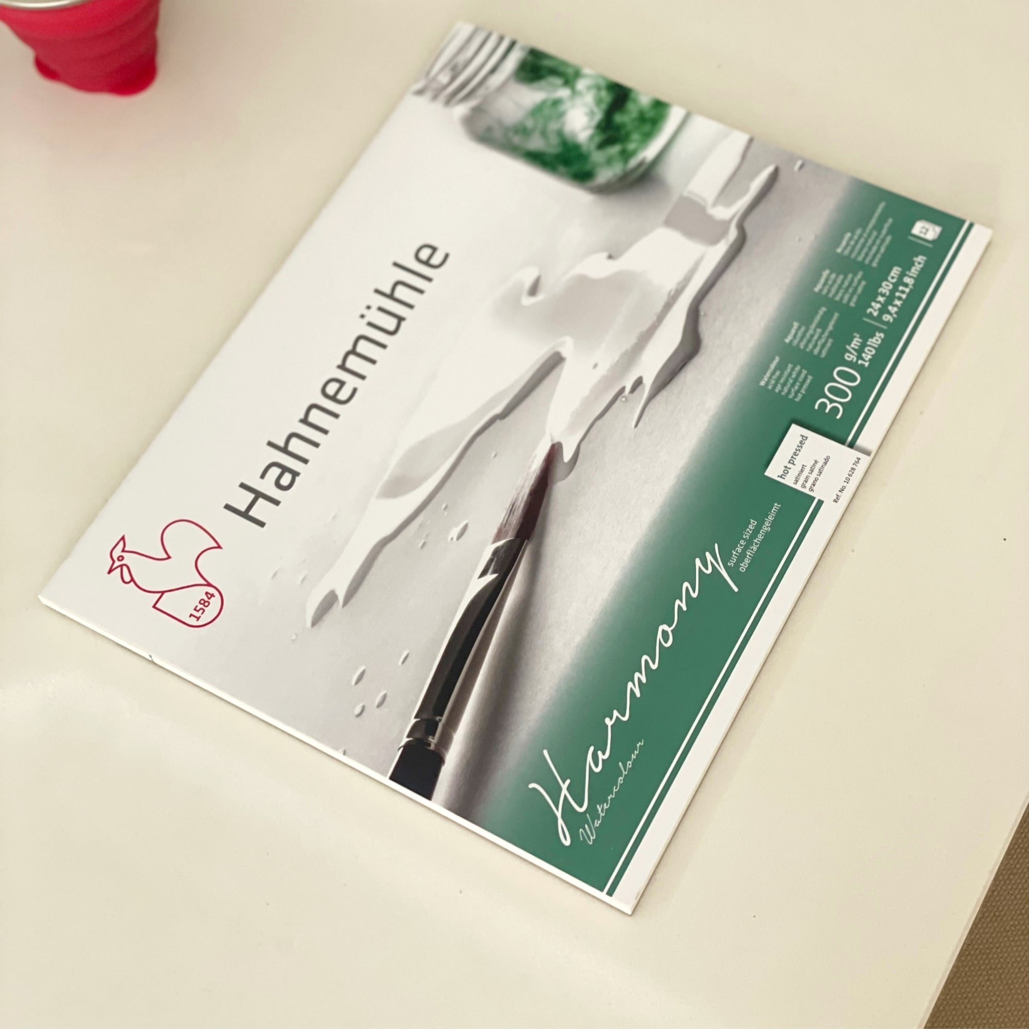 Bllok akuareli Hahnemuhle Harmony, A4, Hot Press, i bardhë