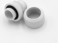 Компресивен фитинг за меко црево Barrow, 13/10mm, G1/4\", бел