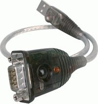 Adapter USB në Serial IOGear, RS232 DB9, 0.4m, gri