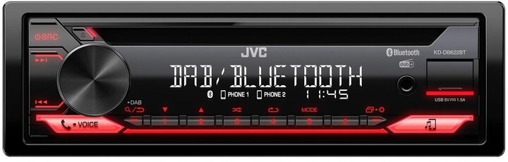 Radio makine JVC KD-DB622BT