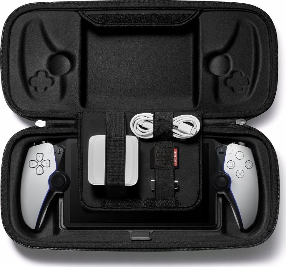 Kuti mbrojtëse Spigen Rugged Armor Pro, për Sony Playstation Portal, e zezë