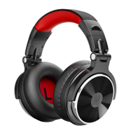 Kufje OneOdio Pro-10 Over-ear, stereo, të palosshme, të zeza me të kuqe