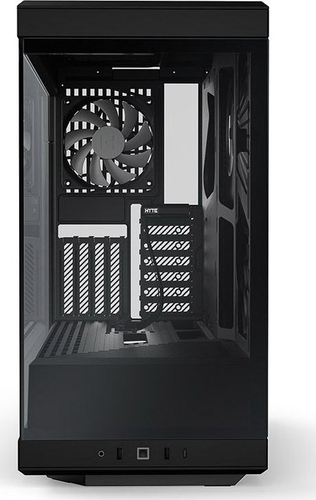 Kasë Hyte Y40, e zezë, Midi Tower