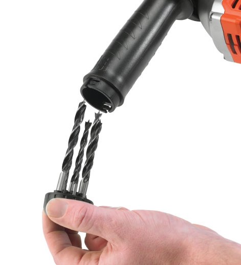 Stërvitëse me goditje Black&Decker KR1102K, 1100W, 13mm, portokalli