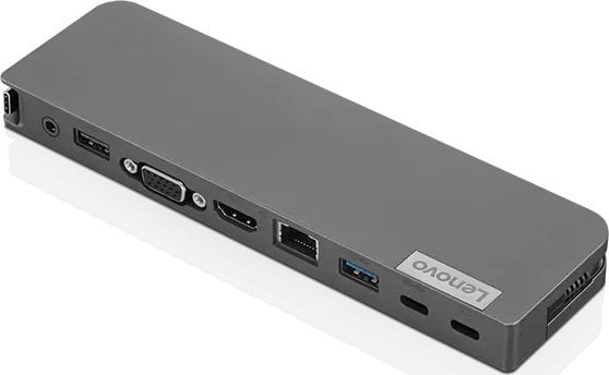 Dok Lenovo USB C Mini Dock EU, kompakt, portë USB C