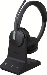 Kufje pa tela Yealink WH64 Hybrid Dual UC, DECT dhe Bluetooth, për zyrë dhe call center