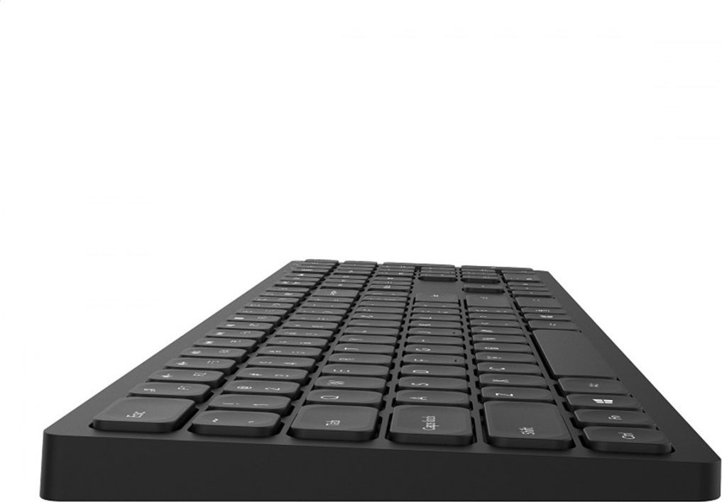 Tastierë wireless Platinet 45557 PMK100WBHU, profil i ulët, e zezë
